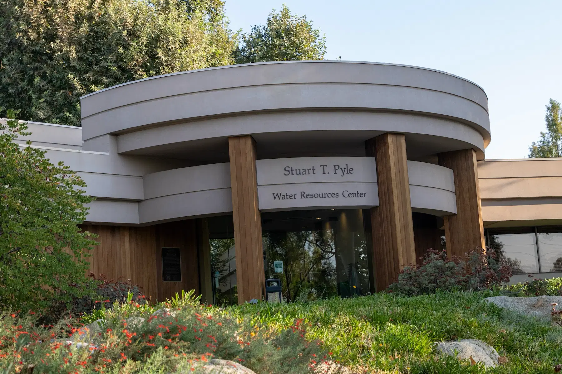 The Stuart T. Pyle Water Resources Center building.